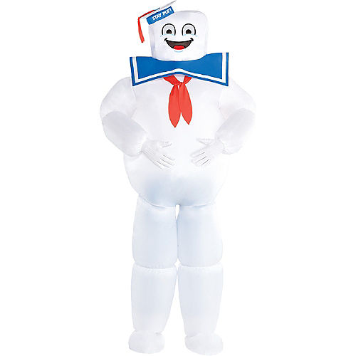 Adult Classic Inflatable Stay Puft Marshmallow Man Costume - Ghostbusters Image #1