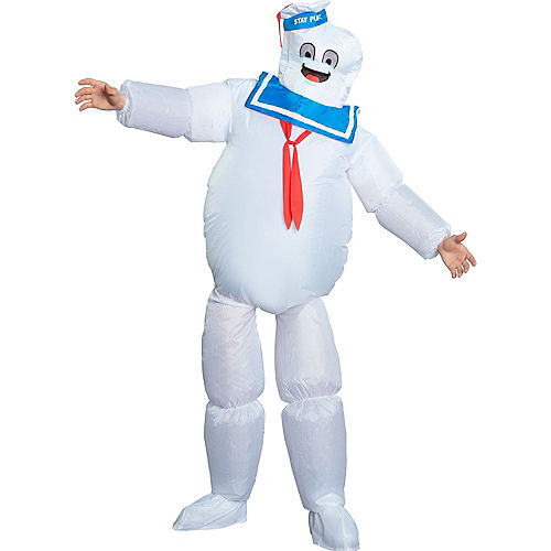 Nav Item for Adult Classic Inflatable Stay Puft Marshmallow Man Costume - Ghostbusters Image #4
