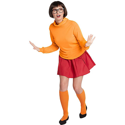 Nav Item for Adult Velma Costume - Scooby-Doo Image #1