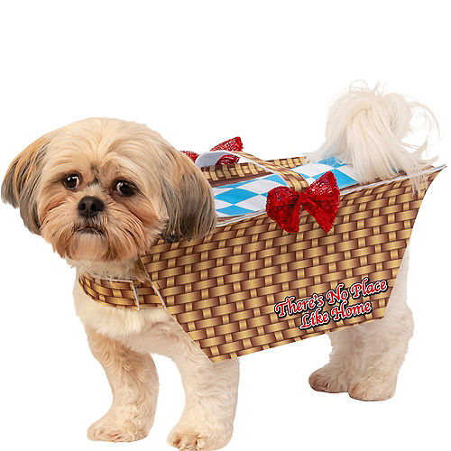 Toto In Basket Dog Costume - Wizard of Oz Image #1