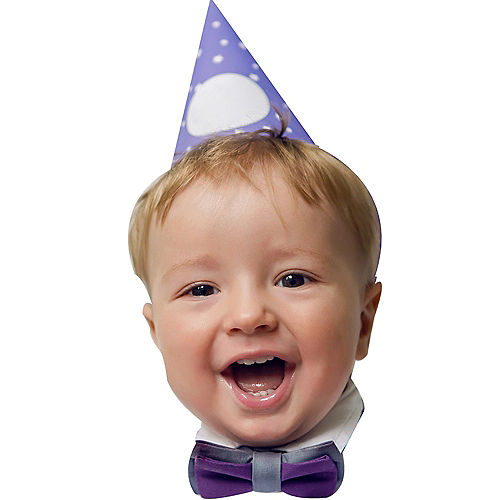 Nav Item for Custom 1st Birthday Big Head Image #1