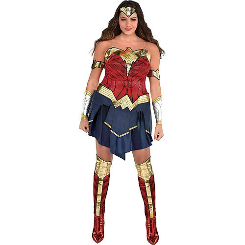 Adult Wonder Woman Plus Size Deluxe Costume - WW 1984 Image #1
