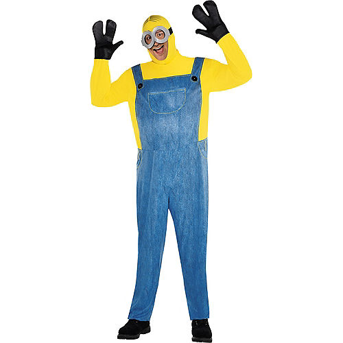 Nav Item for Adult Minion Plus Size Deluxe Costume - Minions 2 Image #1