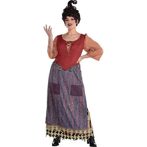 Adult Mary Sanderson Costume Plus Size - Disney Hocus Pocus Image #1