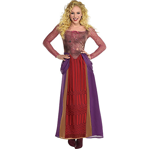 Adult Sarah Sanderson Costume - Disney Hocus Pocus Image #1