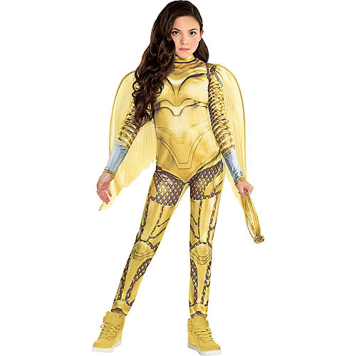Nav Item for Child Gold Armor Wonder Woman Costume - WW 1984 Image #1