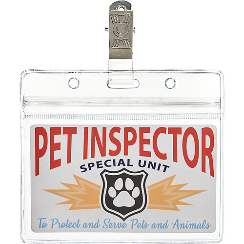 Nav Item for Adult Ace Pet Inspector Costume Kit Image #4