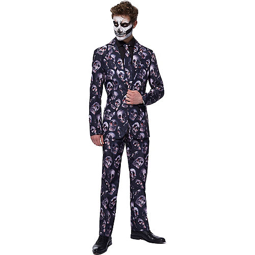 Nav Item for Adult Bloody Skulls Suit Image #1