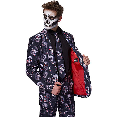 Nav Item for Adult Bloody Skulls Suit Image #3