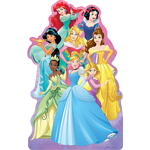 Nav Item for Once Upon a Time Disney Princess Centerpiece Cardboard Cutout, 18in Image #1