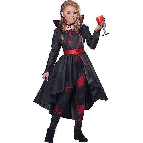 Child Bad Blood Vampire Costume Image #1