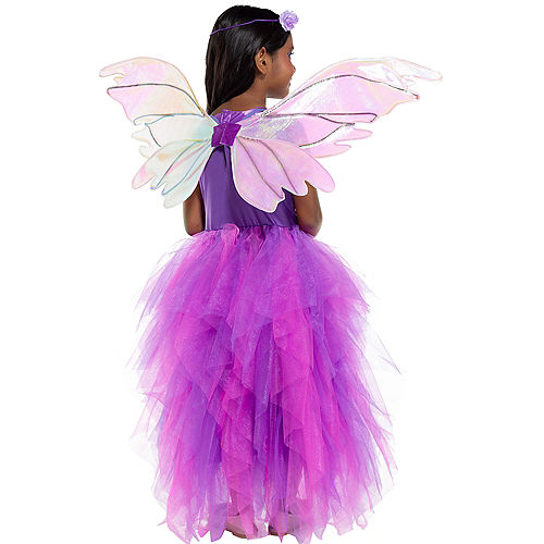 Nav Item for Kids' Light-Up Flower Fairy Deluxe Costume Image #2