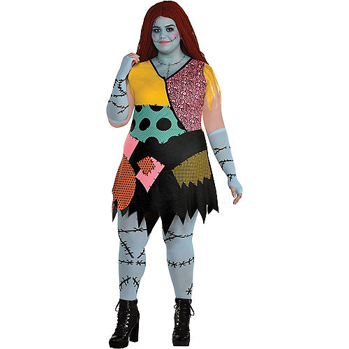 Adult Sally Plus Size Deluxe Costume - Disney The Nightmare Before ...