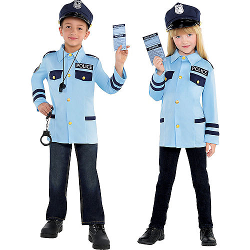 Kids' Traffic Cop Costume Image #1