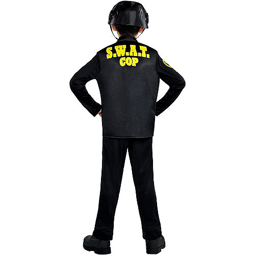 Nav Item for Kids' S.W.A.T. Cop Costume Image #2
