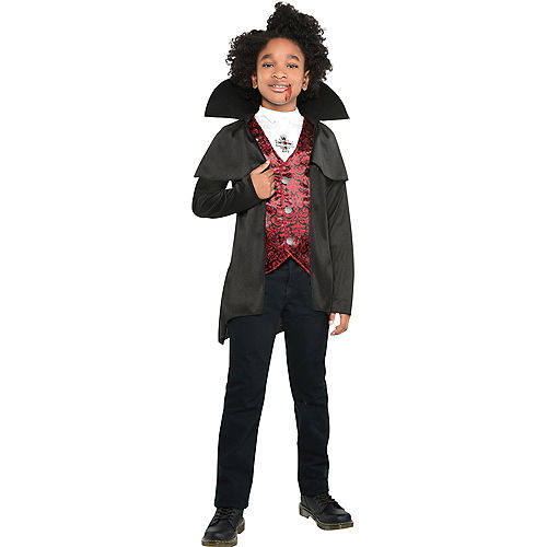 Kids' Dark Count Vampire Costume Image #1