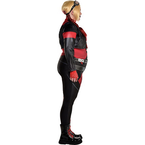 Nav Item for Adult Harley Quinn Plus Size Deluxe Costume - Suicide Squad 2 Image #4