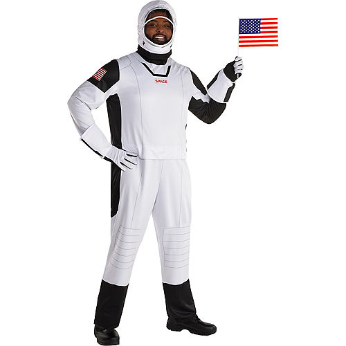 Adult In Flight Astronaut Costume - Plus Size Image #1