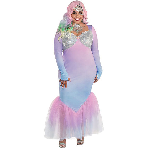 Adult Mystical Mermaid Costume - Plus Size Image #1
