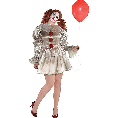 Nav Item for Adult Pennywise Plus Size Costume - It Image #1