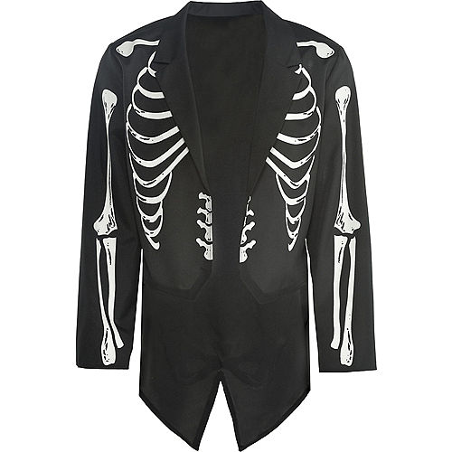 Nav Item for Skeleton Tailcoat Jacket for Adults Image #2