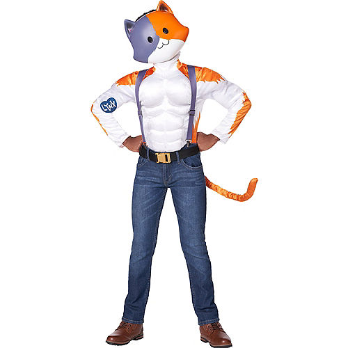 Meowscles Muscle Costume for Kids - Fortnite  Image #1