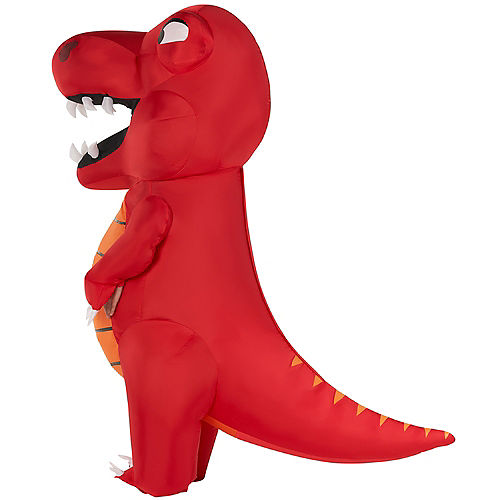 Nav Item for Kids' Red Dinosaur Inflatable Costume Image #2