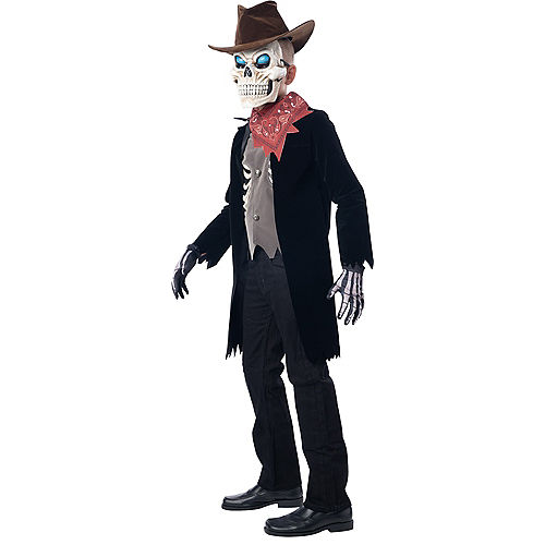 Light-Up Extreme Undead Zombie Cowboy Costume for Kids  Image #3