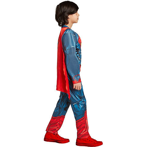 Superman Muscle Costume for Kids - Justice League  Image #4