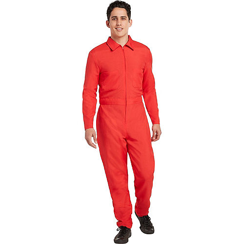 Red Jumpsuit for Adults Image #1