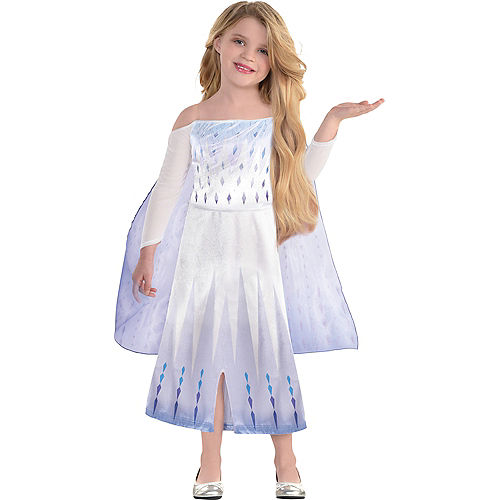 Nav Item for Kids' Epilogue Elsa Costume - Frozen 2 Image #1