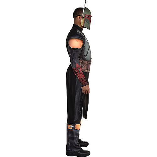 Nav Item for Adult Boba Fett Deluxe Muscle Costume - The Mandalorian Image #3