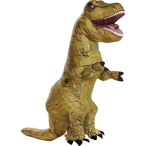 Inflatable T-Rex Dinosaur Costume for Kids - Jurassic World Image #1