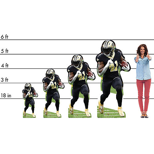 NFL New Orleans Saints Alvin Kamara Life-Size Cardboard Cutout, 5ft Image #2