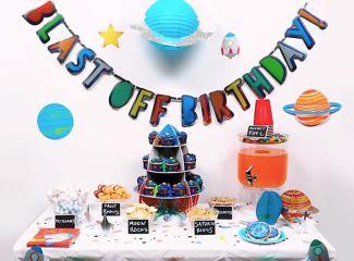 Birthday Party Supplies Party City - roblox birthday cake walmart