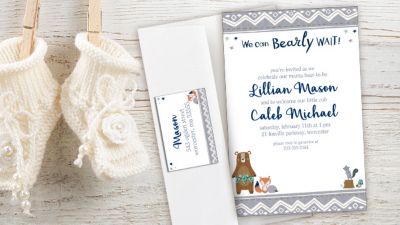 baby shower invitations and decorations