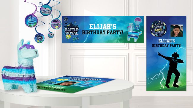 Birthday Party Themes For Boys Party City - roblox birthday decorations uk