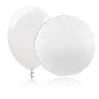 ​White Balloons