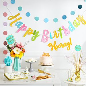 Birthday Party Supplies Party City - 